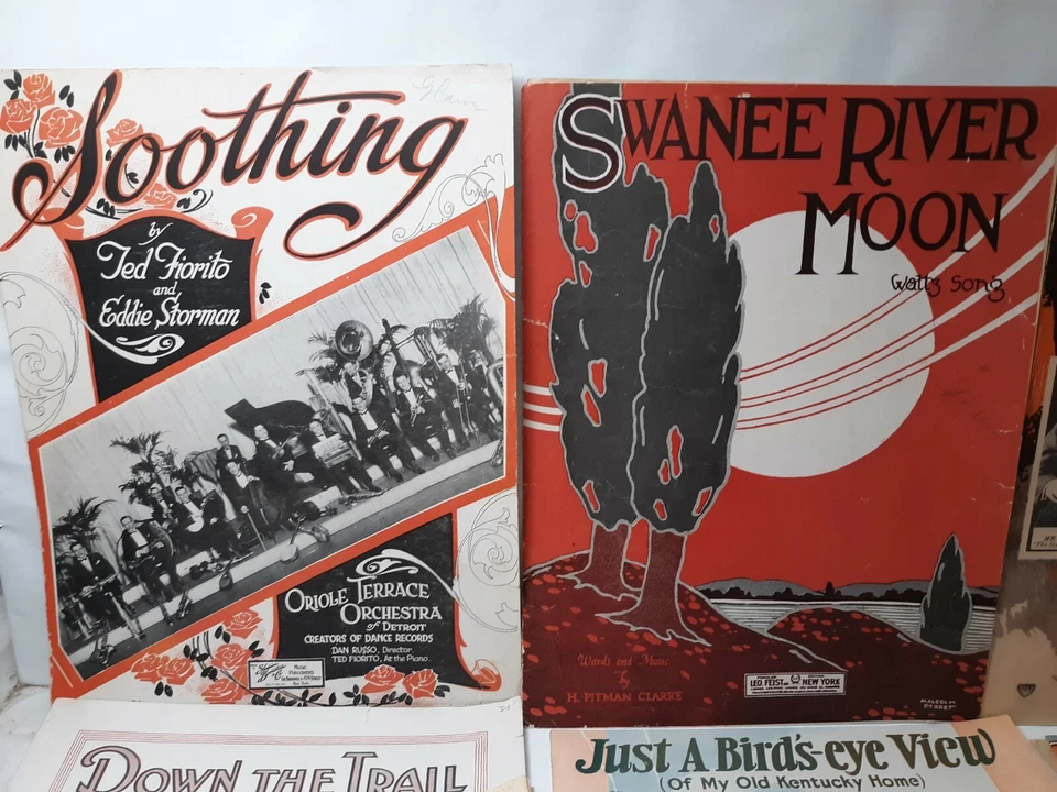 1900-40-е ноты лот из 38 полных песенников State Fair, Кентукки - Изображение 3 из 4