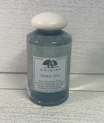 Origins Zero Oil Pore Purifying Toner with Saw Palmetto 5 Fl Oz FULL NOT SEALED