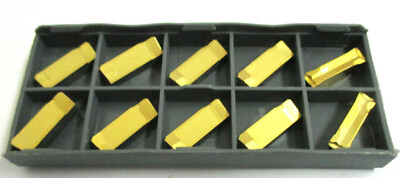10 ISCAR Wendeplatten zum Stechen DGN- 5-1402451 IC554 Neu H30399
