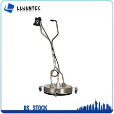 20" Pressure Washer Surface Cleaner 4500PSI w/ Handles & Wheels Quick Connect