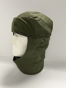 Vintage Military Surplus Pyle Cap - Helmet Liner - OD Green -- 7 1/4