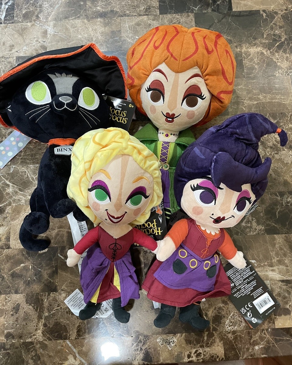 WZMPA Hocus Pocus Kosmetiktasche – Sanderson Sisters Design, 23x17 Cm – Aus Baumwoll-Leinen, Wasserdicht