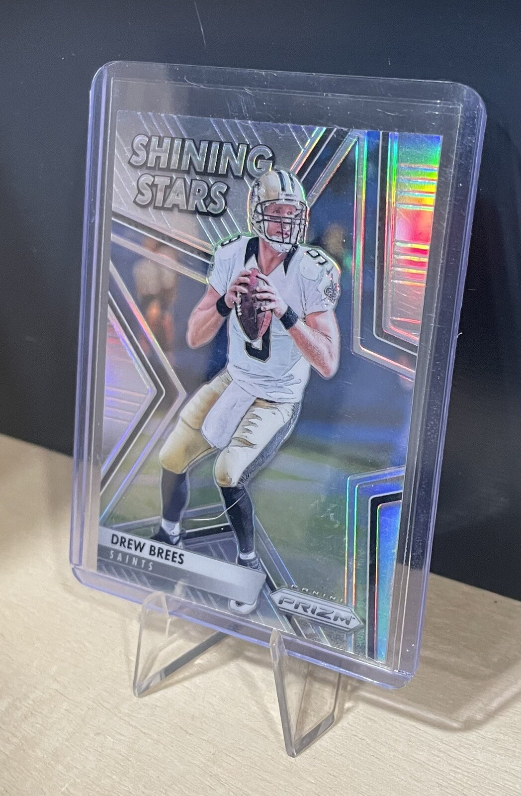 2016 Panini Prizm - Shining Stars Silver Prizm #10 Drew Brees