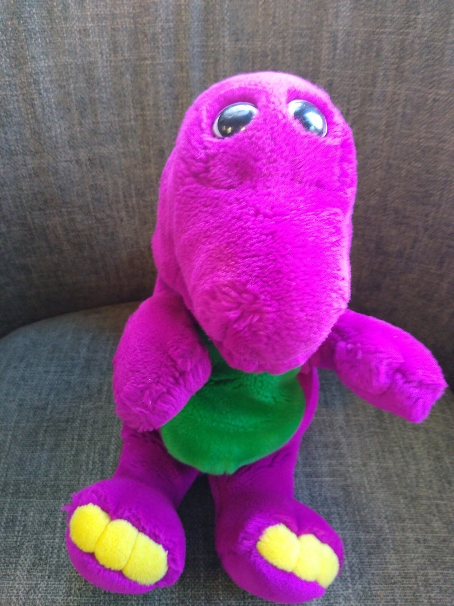 VINTAGE BARNEY & FRIENDS PLUSH HAND PUPPET 1992 DAKIN 14