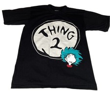 Dr. Seuss Thing 2 Shirt MEDIUM Black