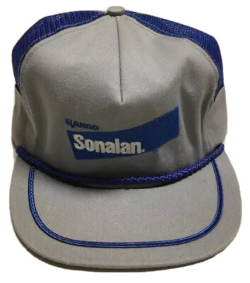 Vtg Elanco Sonalan Hat Made In The USA Cap Agriculture Farming Farm Herbicide US