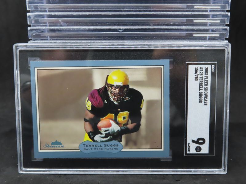 Terrell Suggs Fleer Showcase #128 Base