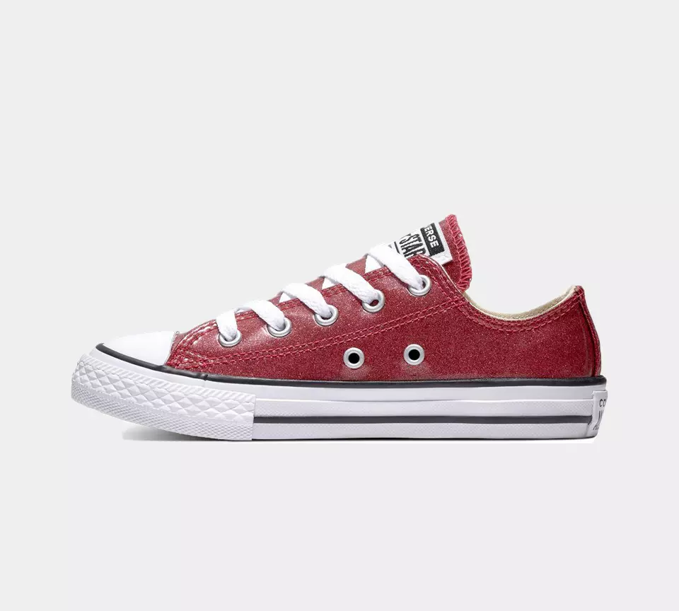 Converse ct ox red glitter hotsell