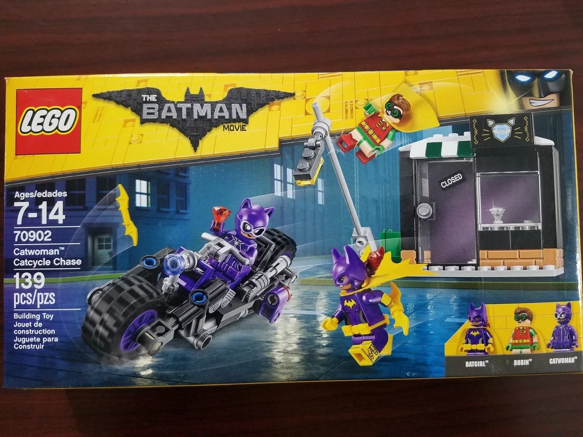 LEGO 70902 BATMAN MOVIE - Catwoman Catcycle Chase - NUOVO 