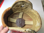 VINTAGE HUTCH H18 FOOTBALL HELMET LEATHER NO FACEGUARD ANTIQUE EXC RARE OLD SPOR — photo 9