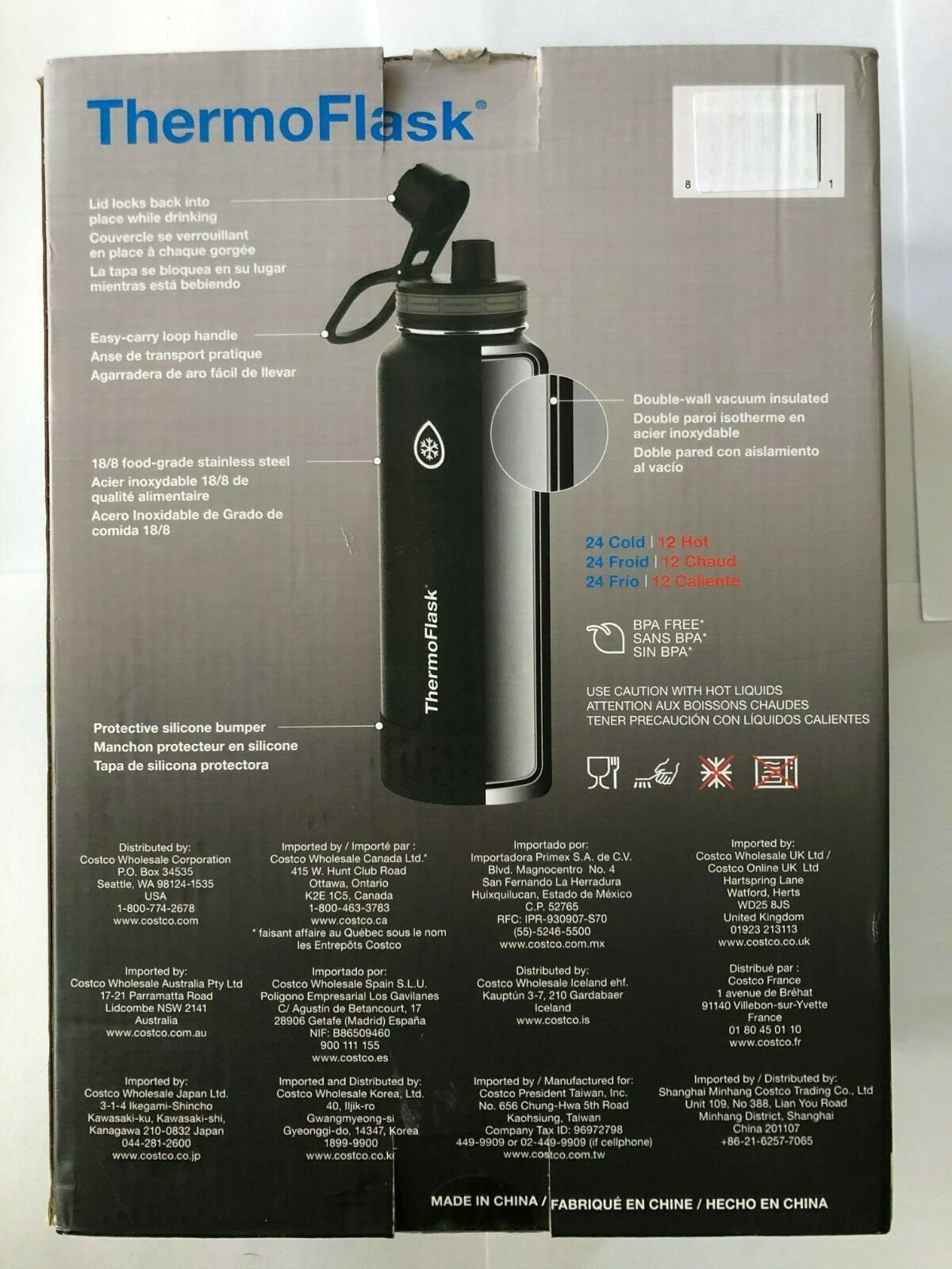 thermo flask costco mexico