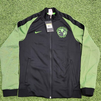 Nike Club America N98 Men's Track Jacket Black-Green | eBay