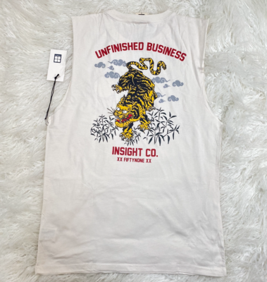 Unfinished Business Tank Top – Lightweight Classic Fit Sleeveless Shirt With Double-Needle Hem