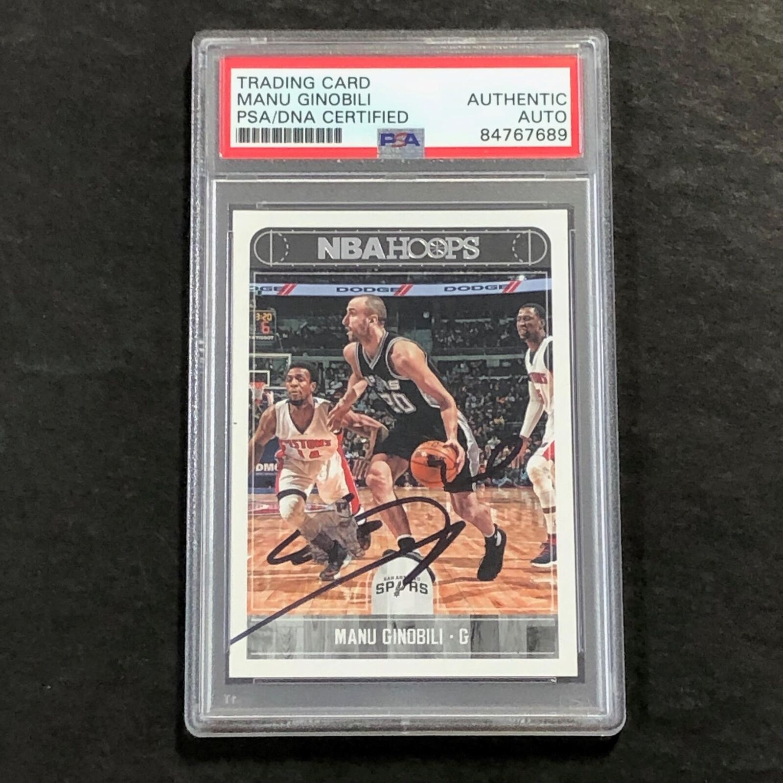 Manu Ginobili Autographed Memorabilia | Signed Photo, Jersey Manu Ginobili Autographed Memorabilia | Signed Photo, Jersey