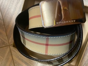 burberry nova check belt