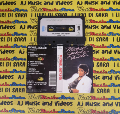 MC MICHAEL JACKSON thriller 1982 holland epic 40-85930 beat it billie jean p.y.t