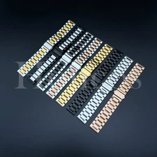 18 20 22 24 MM Steel Watch Band Bracelet Fits for Shinola double lock clasp