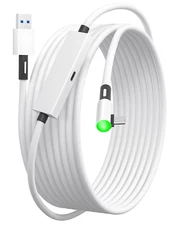 Link Cable with Charging for Quest 3S/3, Quest 2 and Quest Pro, with Separate Ch