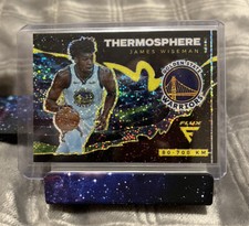 2020-21 Panini Flux JAMES WISEMAN Thermosphere Insert PRIZM SSP #94 Warriors