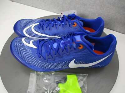 Nike Zoom Ja Fly 4 Racer Blue Run Sprint Track Shoes Spikes 