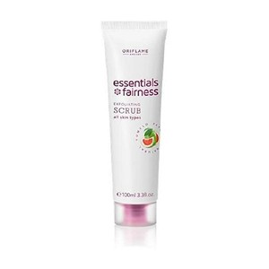 essentials fairness scrub