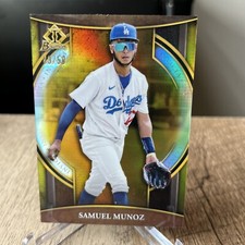 2023 Bowman - Samuel Munoz INVICTA Gold Chrome Refractor /50
