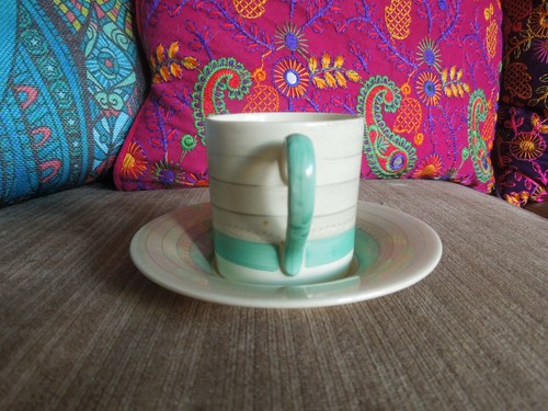 Susie Cooper Wedding Bands Coffee Cup and Saucer - Picture 2 of 8