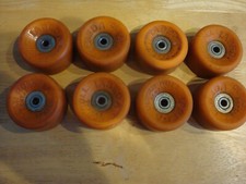 Vintage Labeda Clean Roll Rental Roller Skate Skating Wheels  Bearings-Set of 8