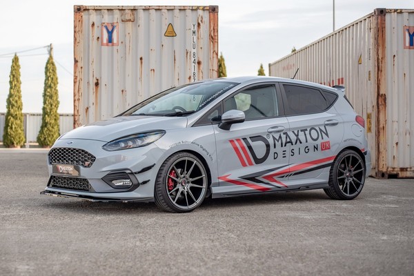 Maxton Design Seitenschweller Ansatz (Paar) V.3 Passend FüR Ford Fiesta Mk8 ST /-image
