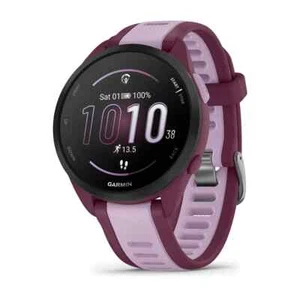 Garmin Forerunner 165 Music Berry and Lilac AMOLED GPS Watch 010-02863-33