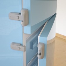 SAFELON 2 Pcs Baby Safety Fridge Lock, Child Proof Refrigerator Freezer Door Loc