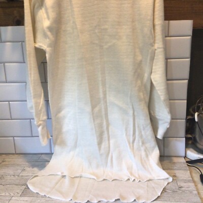 Vintage 60s 70s Hanes Thermal Long John Under Base Layer Shirt XL