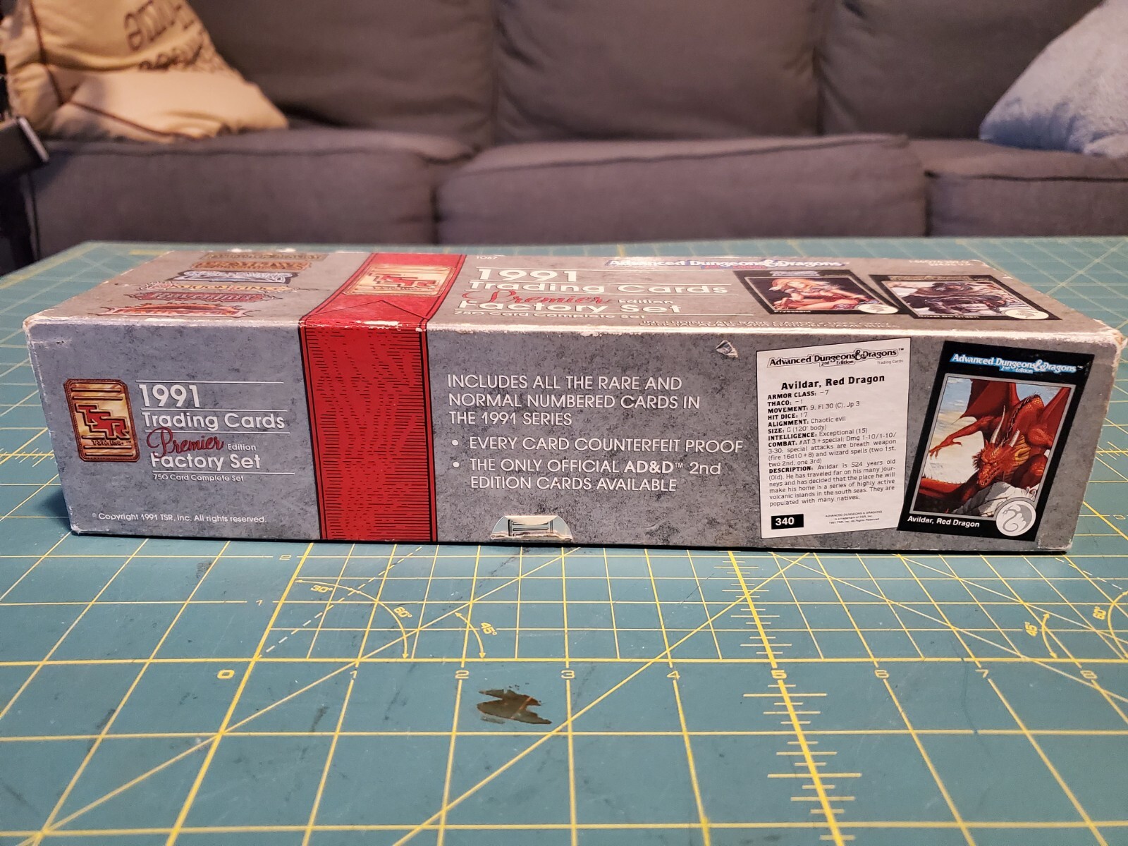 1991 Dungeons And Dragons Trading Cards Premier Edition Factory Set TSR