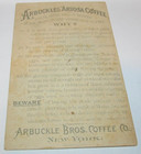 Antique Victorian Era Arbuckle's Ariosa Coffee Religious Trading Card Joseph — photo 2