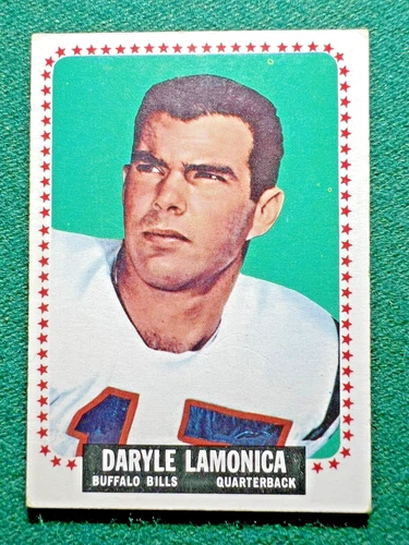 1964 Topps Football Daryle Lamonica Rookie Buffalo Bills #31 RC Nice Card!