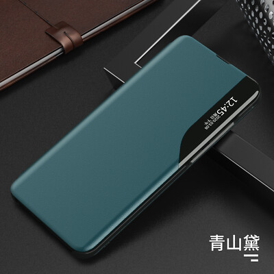 For Samsung Galaxy M14 5G Luxury Magnetic Flip Leather Smart View Case Cover