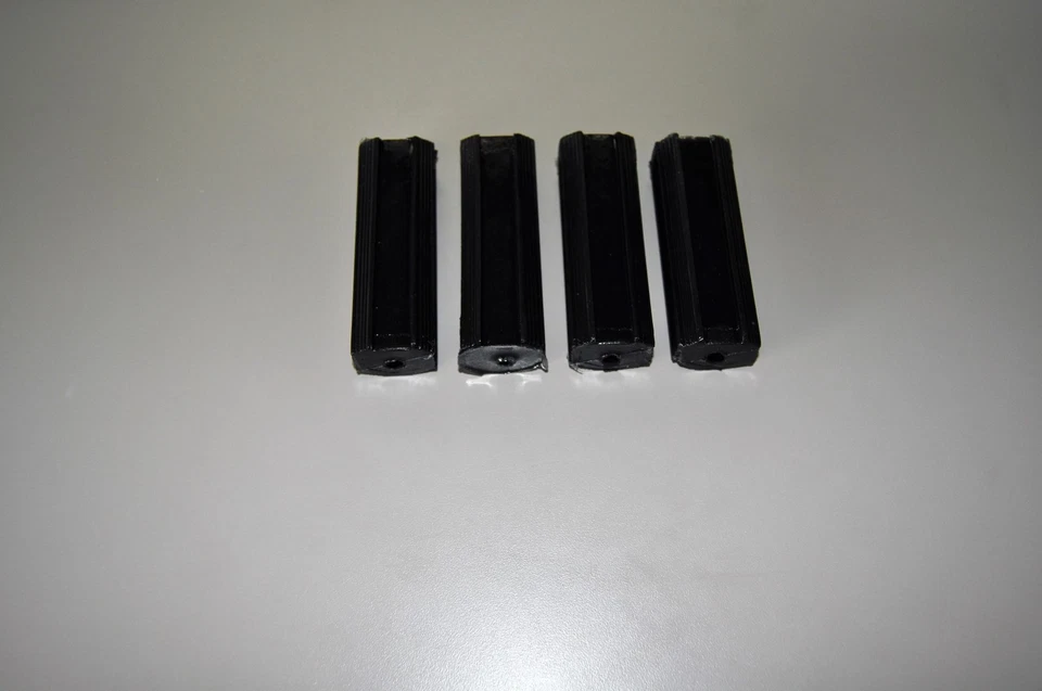 Bloques de 4 pedales para bicicleta Monark Hoppy y otros 4" #172 Fox Grips Hopalong Foto 2 de 3