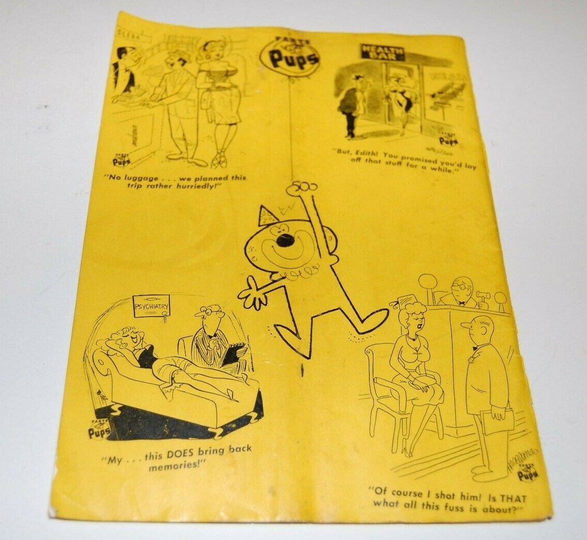 Vintage 1962 PARTS PUPS Girly Joke Book Allied Auto Parts LUCEDALE
