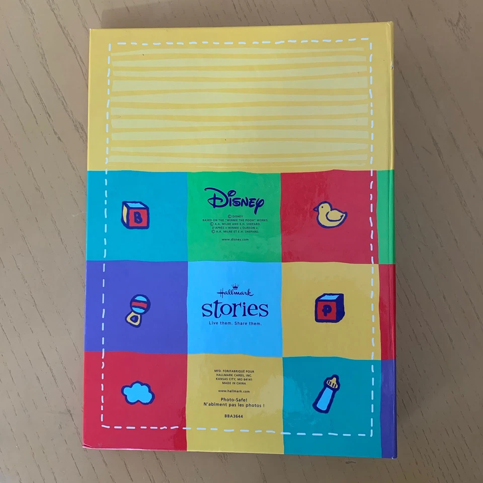 Y2K Disney Hallmark Stories Winnie The Pooh 100 4x6 Photo Album w/ Inserts NOS - Image 2 of 4