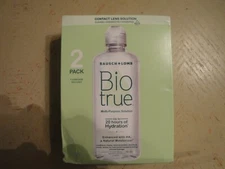 Biotrue Contact Lens Solution Multi-Purpose Case Included 2 Pack 10 OZ Each #F25