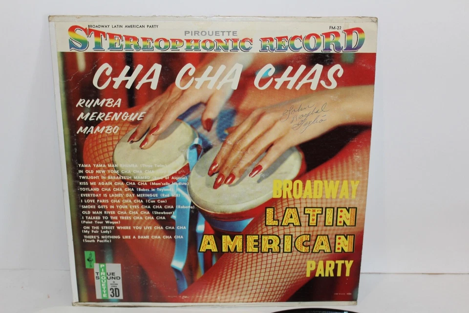 Freddie Sateriale's Big Band – Cha, Cha, Chas, Merengues And Mambos 12" Vinyl - Image 2 of 4