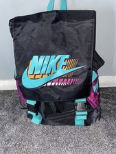 Vintage Retro 80s Nike Air Gym Backpack parachute Bag ExcellentCond Very RARE