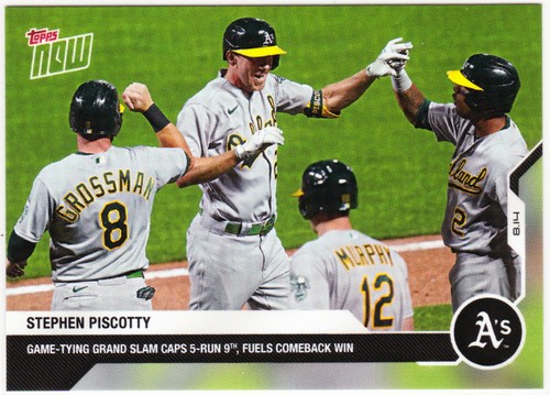 2020 Topps Now 108 STEPHEN PISCOTTEY