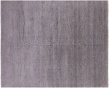 8' 1" X 9' 10" Savannah Gabbeh Handmade Wool & Silk Rug - Q8448