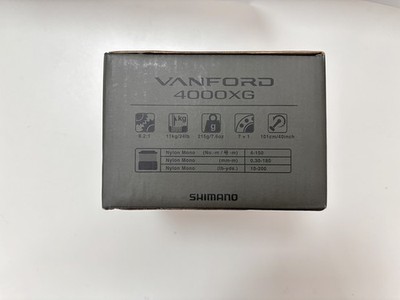 Shimano 24 Vanford 4000XG Spinning Reel VF4000XG, 6.2:1 Gear Ratio