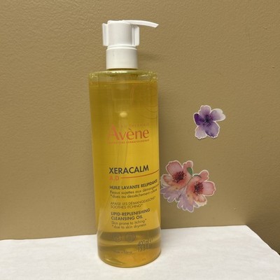 Avene XeraCalm A.D Lipid-Replenishing Cleansing Oil 13.5oz Exp 09/2027 NEW