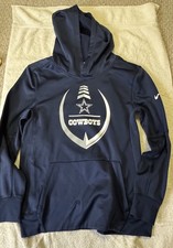 Dallas Cowboys NFL Nike Youth Navy Blue Hooded Sweatshirt Size Large