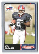 2003 Topps Total #470 Willis Mcgahee Silver Rookie Buffalo Bills