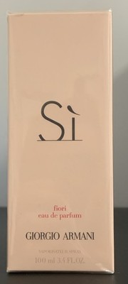 Giorgio Armani Si Fiori 3.4 Oz/100ml Edp Women Parfum Spray. New; Discontinued