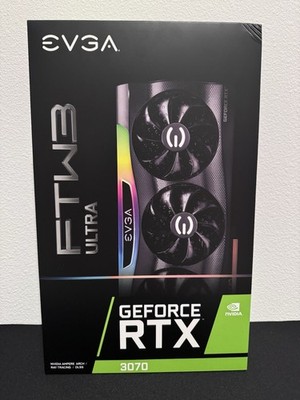 EVGA GeForce RTX 3070 FTW3 ULTRA GAMING 8GB GDDR6 Graphics Card (08G-P5-3767-KL)